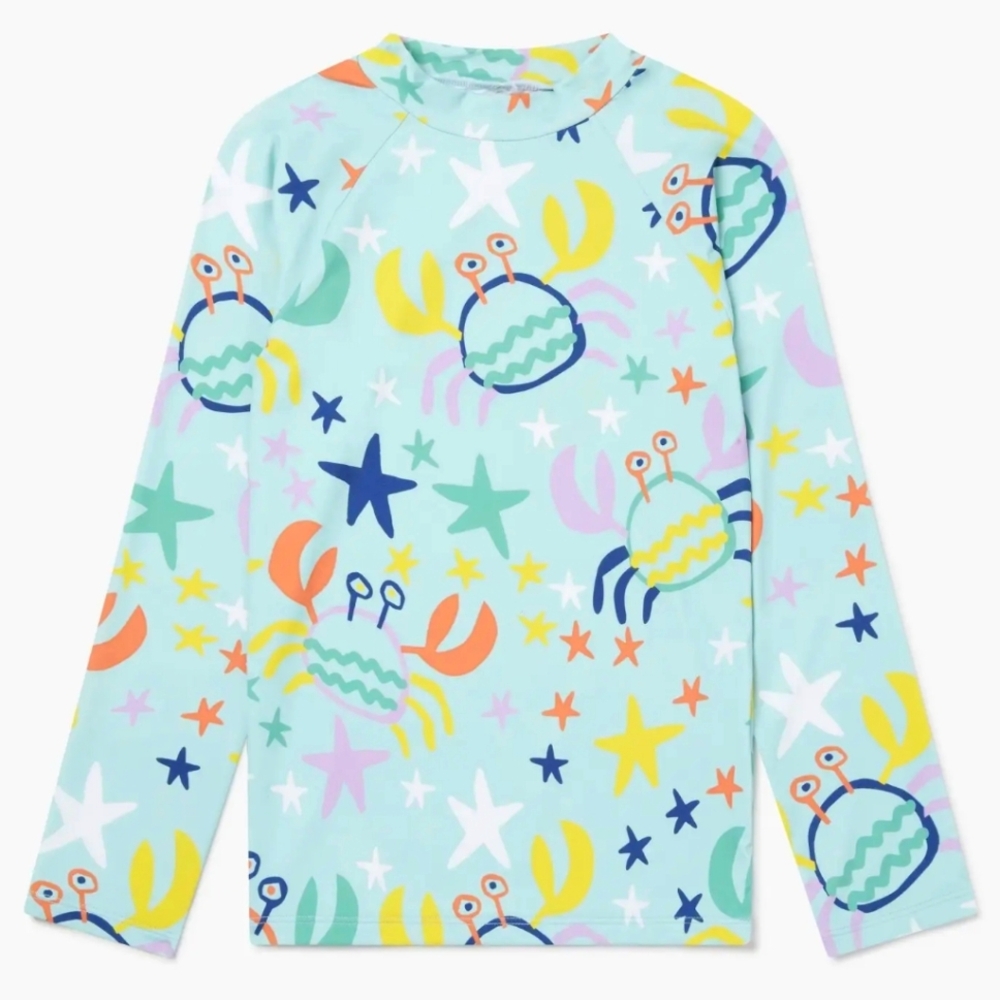 NWT Stella McCartney Kids Crab Rashguard - 2T